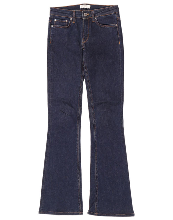 Женские расклешенные джинсы Zara EU 34 2XS W24 L31 Темно-синие
