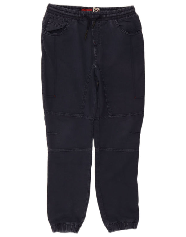 Mistral Boys Joggers Ležerne hlače 13-14 godina W28 L26 tamnoplavi pamuk