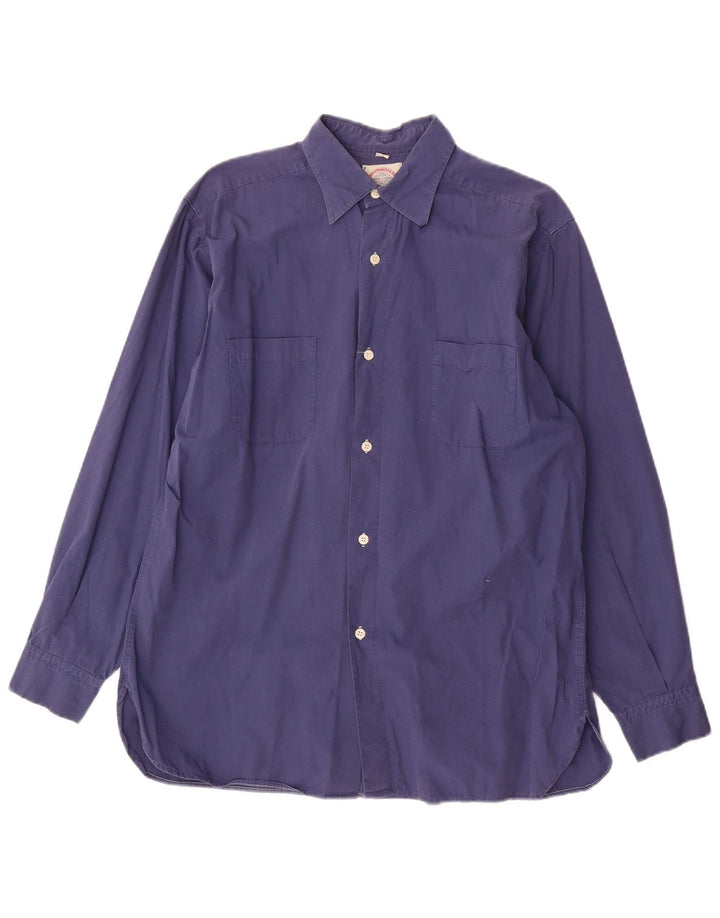 Levi's Mens Shirt Medium Blue Cotton