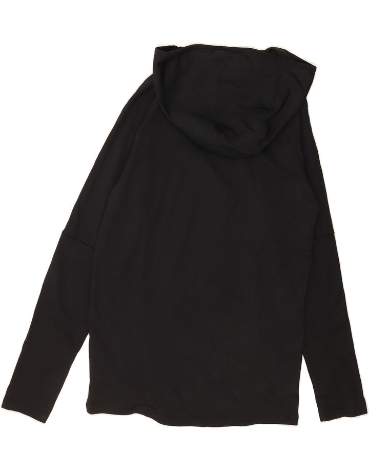 NIKE Mens Dri Fit Hoodie Jumper Small Black Polyester Vintage Nike and Second-Hand Nike from Messina Hembry 