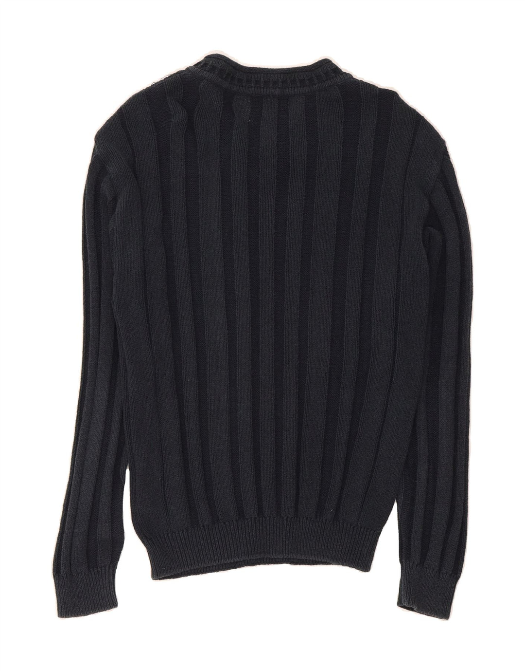 SETBALL Mens V-Neck Jumper Sweater IT 52 Large Navy Blue Vintage Setball and Second-Hand Setball from Messina Hembry 