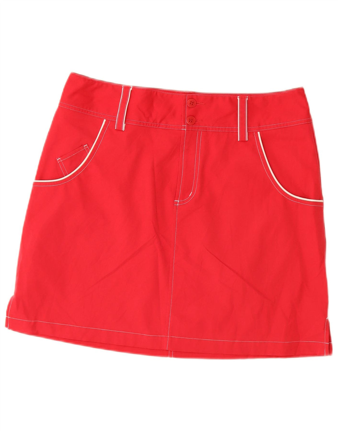 Minigonna Adidas Climacool da donna US 8 Medium W30 Poliestere rosso