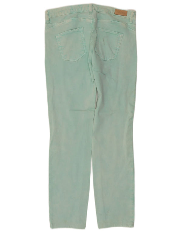 Женские прямые джинсы Zara Trafaluc EU 40 Medium W30 L28 Бирюзовые