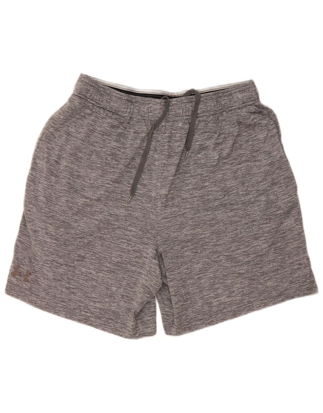 UNDER ARMOUR Mens Sport Shorts Large Grey Colourblock Polyester