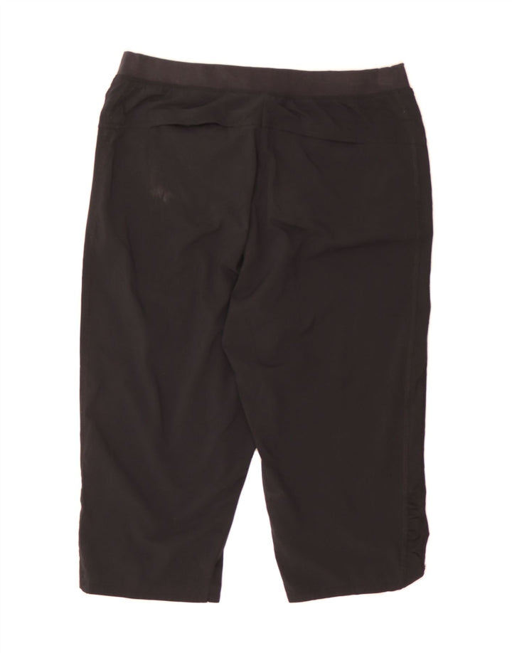 LEE Womens Bermuda Shorts US 10 Large W34 Black Polyester Vintage Lee and Second-Hand Lee from Messina Hembry 