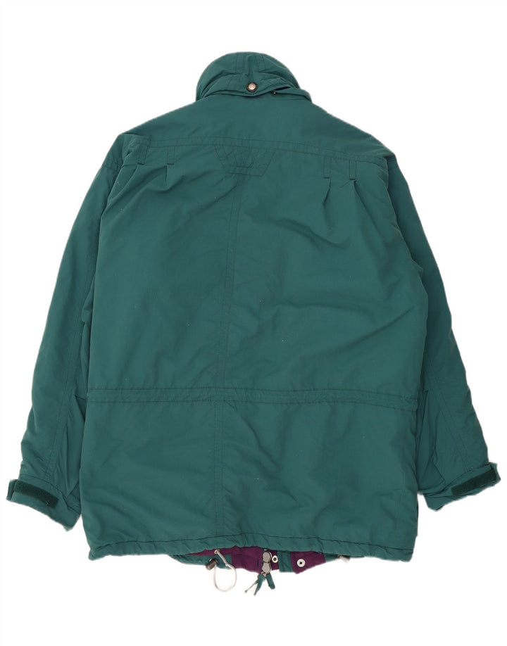 Tenson Mens Hooded Ski Jacket UK 42 XL Green