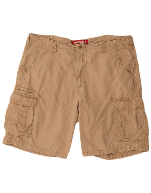 Lee Mens Peto Cargo Shorts W40 XL Beige