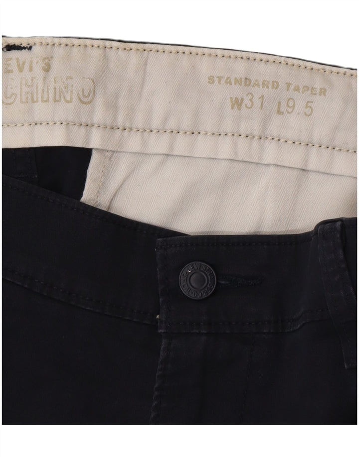 Levi's Mens Standard Chino Shorts W31 Medium  Navy Blue Cotton
