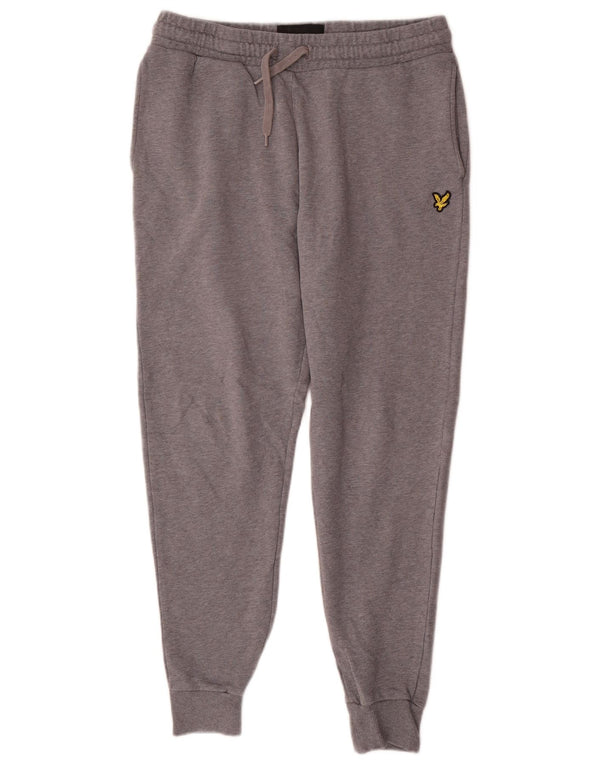 Lyle & Scott Pantalon De Survêtement Joggers Homme Gris Moyen Moucheté Coton