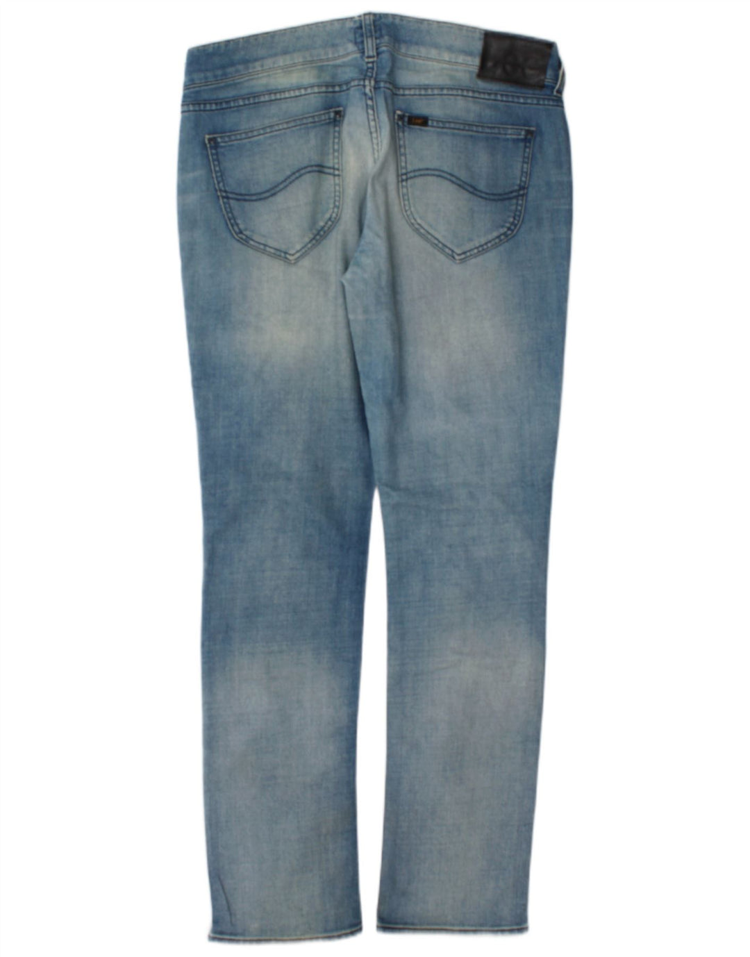 Lee Mens Slim Jeans W31 L33 Blå Bomuld