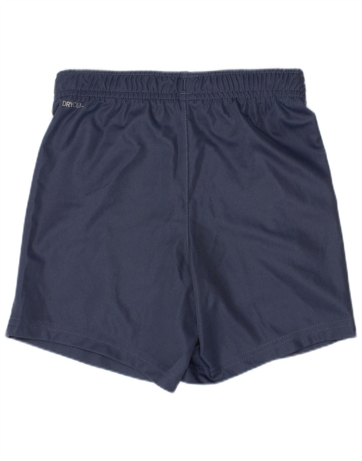 Puma Boys Sport Shorts 5-6 Years  Navy Blue Colourblock Polyester
