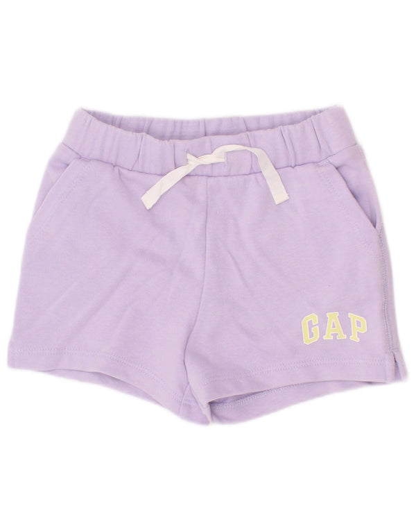 Shorts esportivos gráficos para meninas Gap 18-24 meses algodão roxo