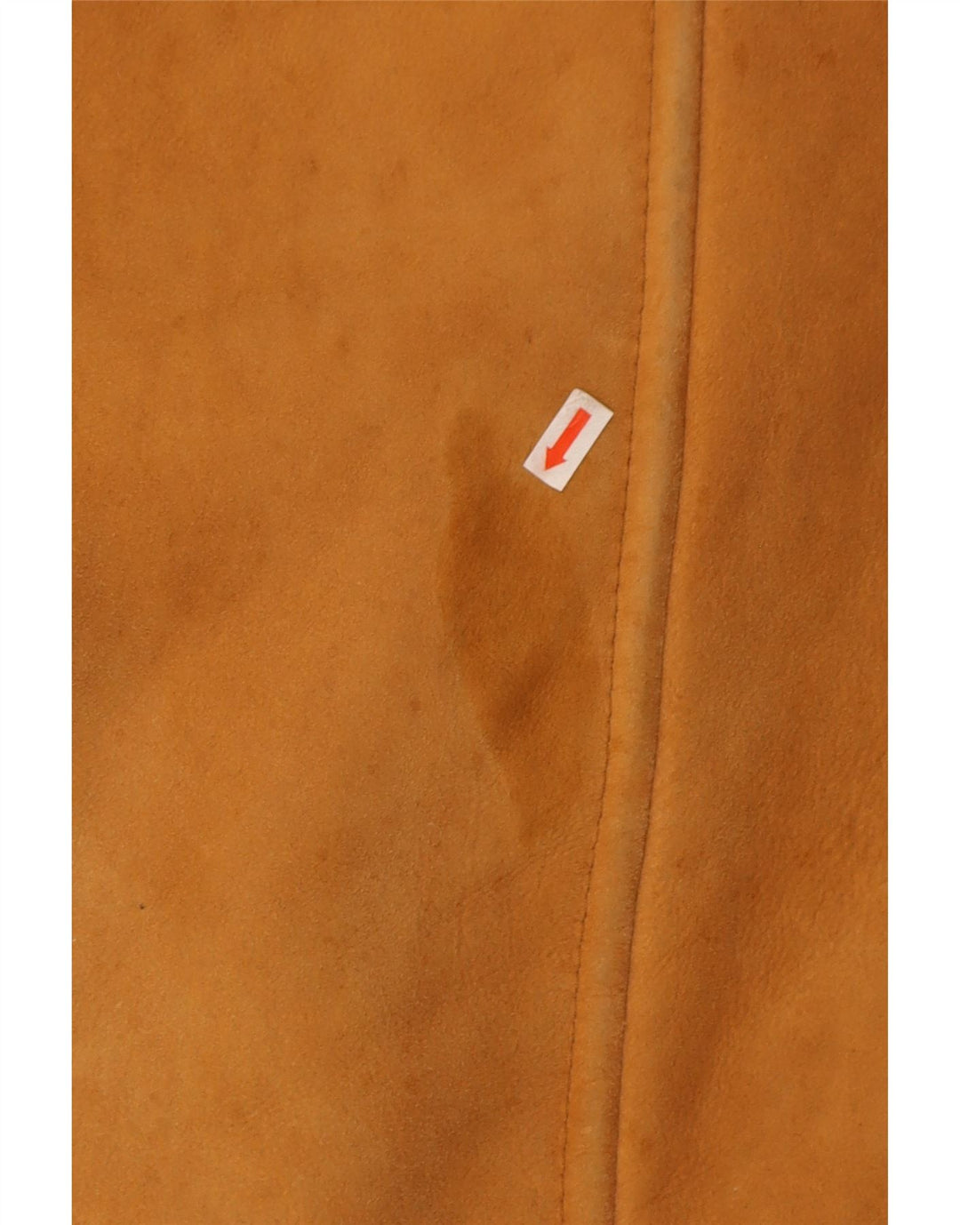 Vintage męska kurtka Shearling z podwójnymi piersiami UK 42 XL, beżowa