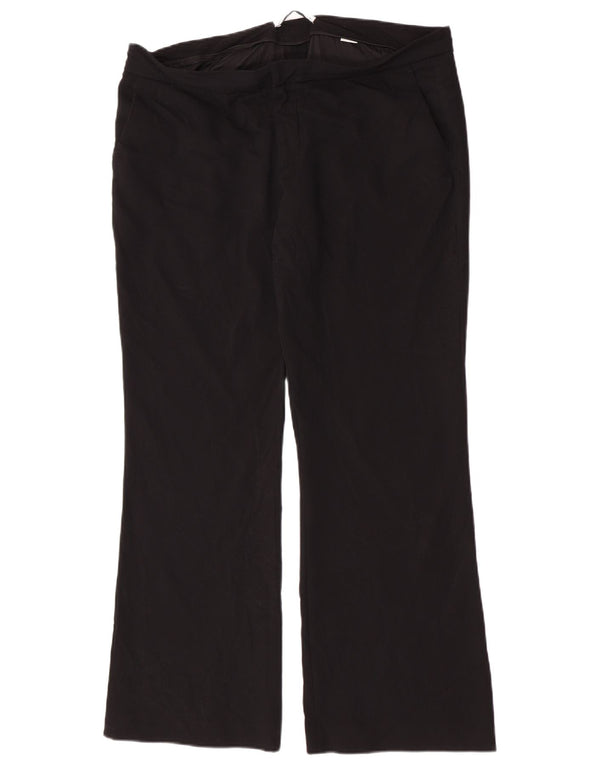 Zara Damen Bootcut Freizeithose 2XL W38 L32 Schwarz