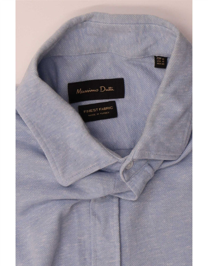 Koszula męska Massimo Dutti XL w kolorze niebieskim