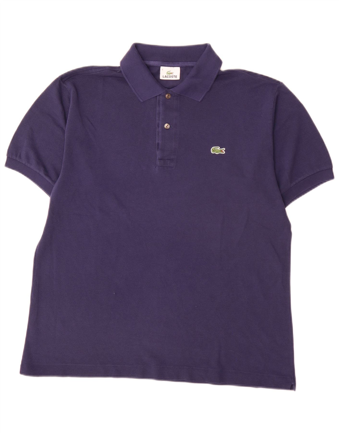 Lacoste herre poloshirt størrelse 4 Medium lilla bomuld