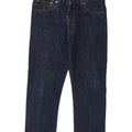 Мужские укороченные прямые джинсы Levi's 751 W36 L25 темно-синие