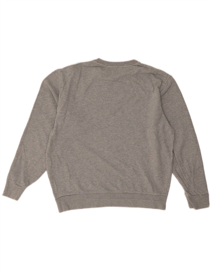 Levi's Mens Graphic Sweatshirt Jumper Medium Grey Flecked