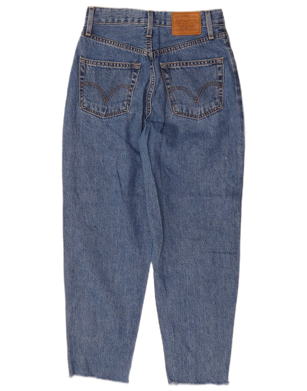 Jeans Levi's da donna affusolati a vita alta, vestibilità ampia, W24 L23, cotone blu