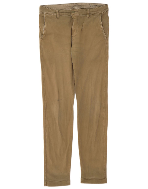Pantaloni chino Levi's da uomo con vestibilità standard affusolata W32 L34 cotone kaki