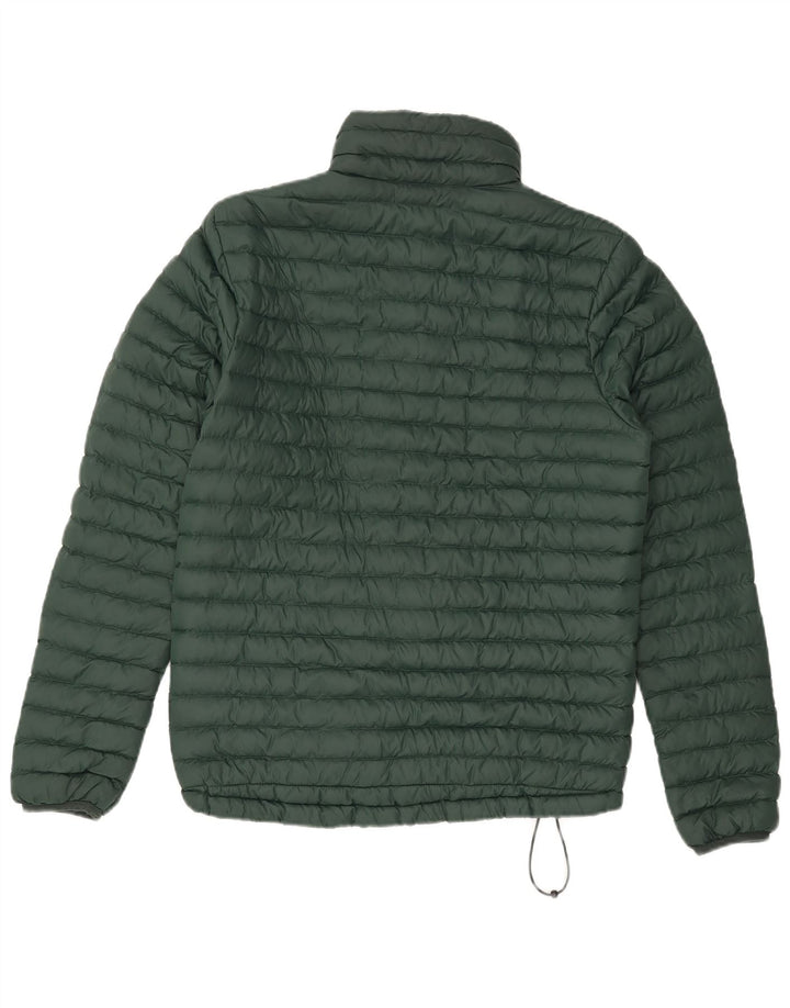 HELLY HANSEN Mens Relaxed Fit Padded Jacket UK 36 Small Green Polyamide