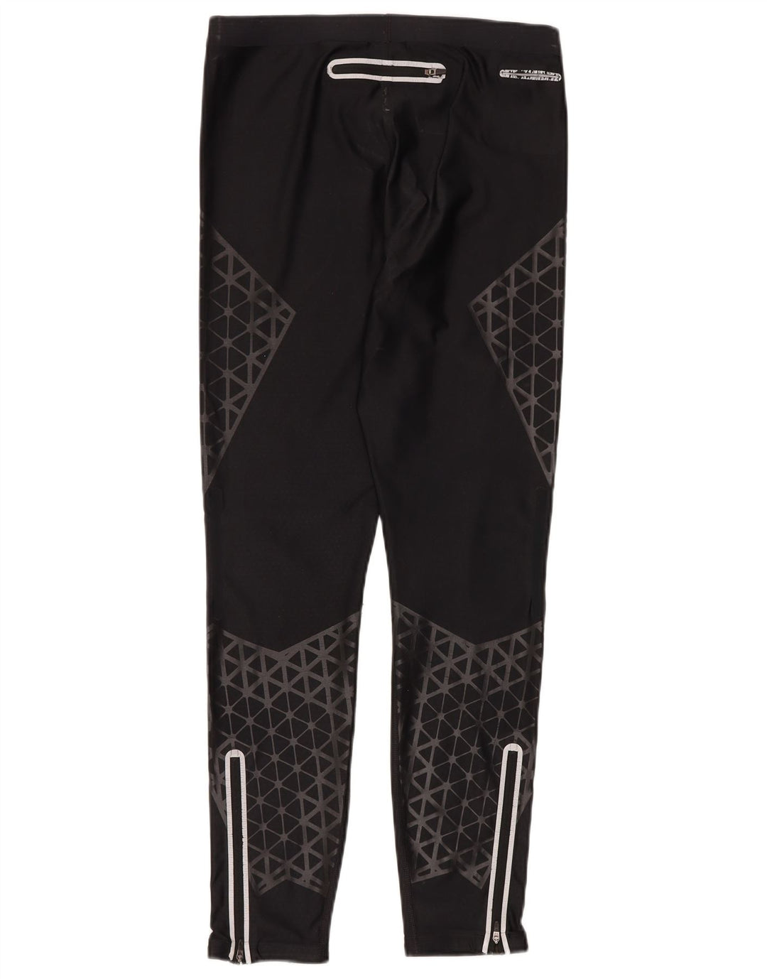 Nike Herre Dri Fit Leggings XL Sort Geometrisk Polyester