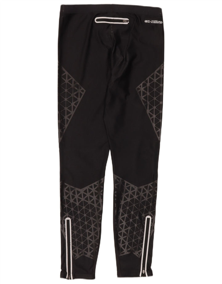 Nike Herre Dri Fit Leggings XL Sort Geometrisk Polyester