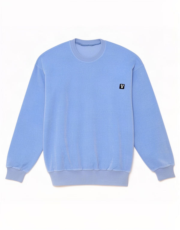 Vintage Mens Sweatshirt Jumper Small Blue