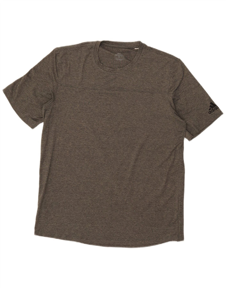 Adidas Hommes Aeroready T-Shirt Haut Grand Gris Polyester