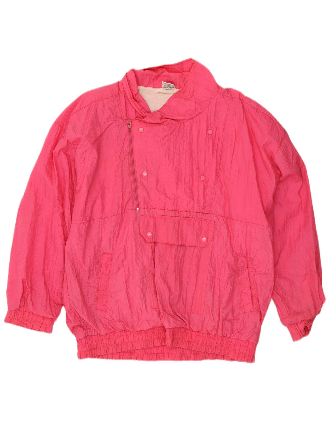 Vintage Herre Anorak Jacket UK 42/44 Large Pink Nylon