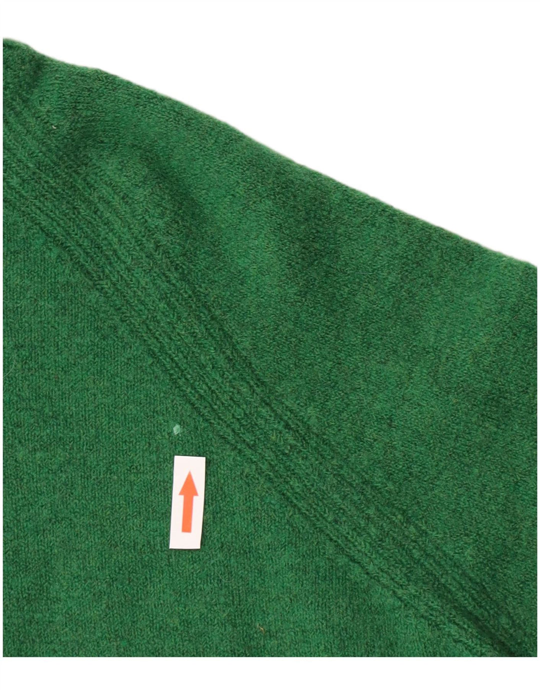 J. Crew Dame Oversized Roll Neck Jumper Sweater UK 10 Small Green Nylon