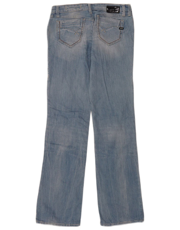 Женские джинсы Bootcut с низкой талией Gas W28 L31, синий хлопок