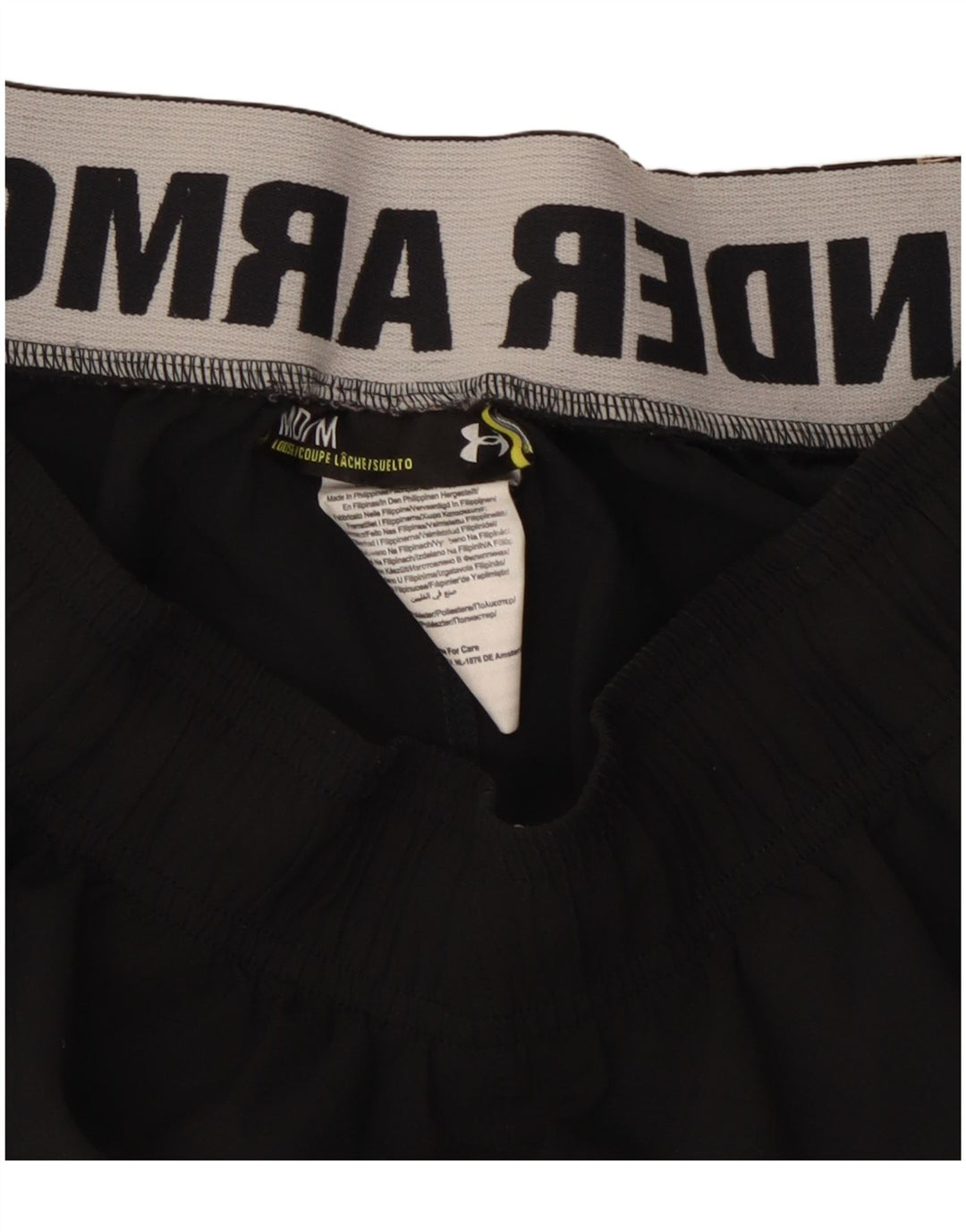 Under Armour Mens Sport Shorts Medium Black Polyester Sports