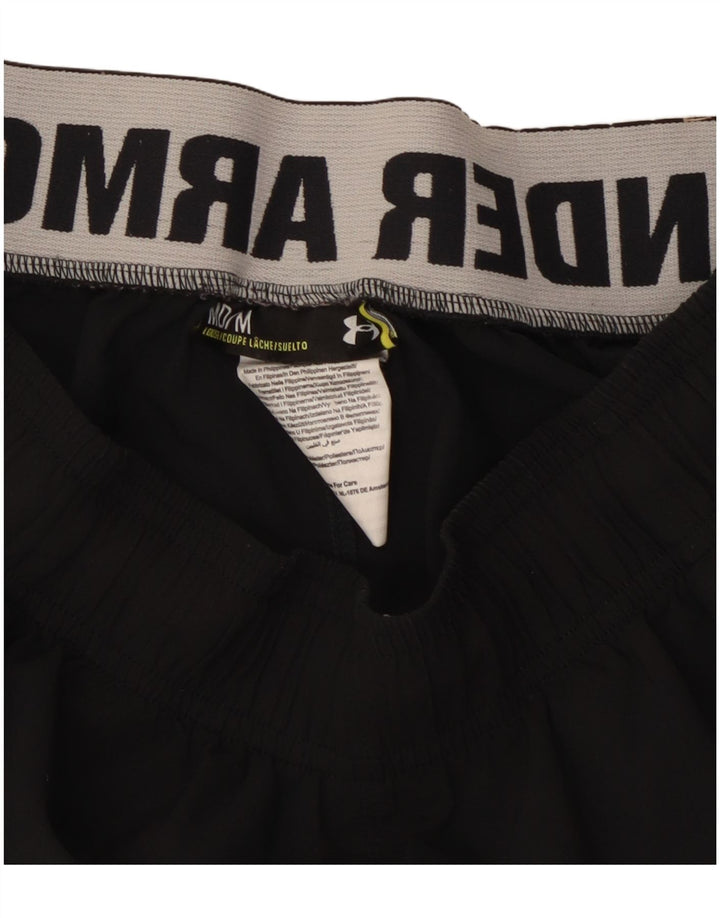 Under Armour Mens Sport Shorts Medium Black Polyester Sports