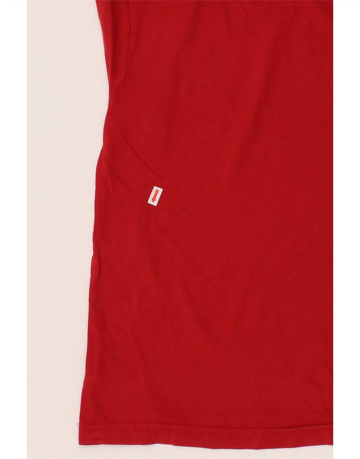 LEVI'S Boys Graphic T-Shirt Top 9-10 Years Red Cotton Vintage Levi's and Second-Hand Levi's from Messina Hembry 