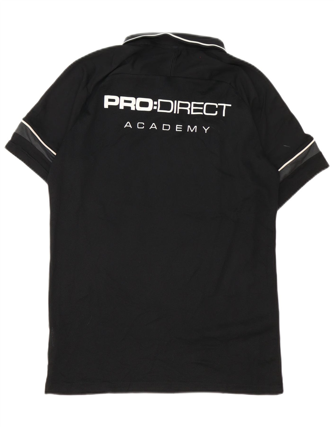 Nike Mens Pro Direct Academy Graphic Polo Shirt Medium Black Colourblock