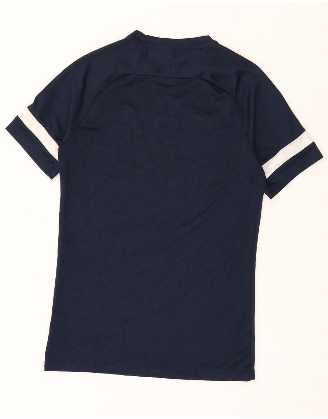 Nike Mens Dri Fit T-Shirt Top Small Navy Blue Colourblock