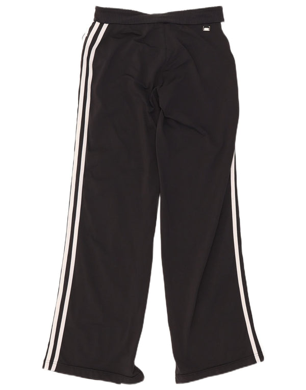 Adidas Damen Trainingshose UK 10 Small Schwarz Polyamid
