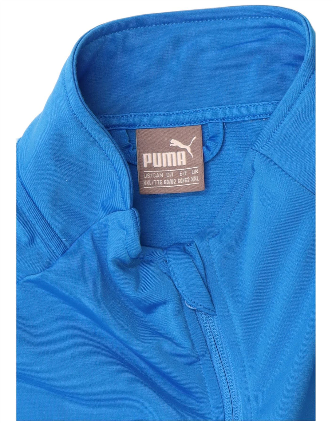 Puma Mens Tracksuit Top Jacket 2XL Blue Polyester