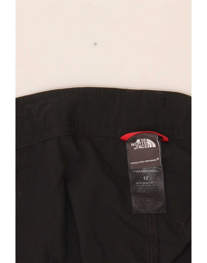 The North Face Womens Cargo Shorts US 12 Large W34 Black Nylon
