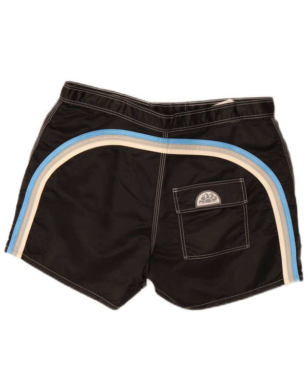 Sundek Mens Swimming Shorts Large Black Nylon