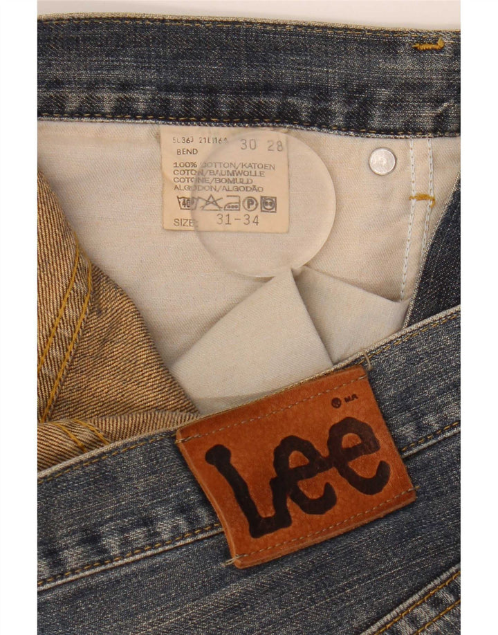 Lee Mens Loose Jeans W31 L28 Blue Cotton