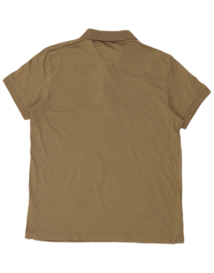 French Connection Herren-Poloshirt, groß, Khaki, Baumwolle