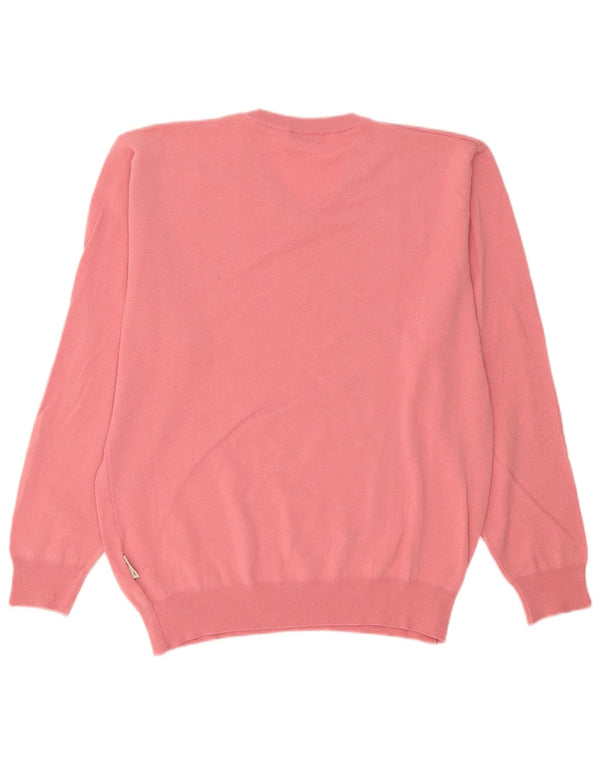 Pierre Cardin Herre V-hals sweater XL Pink Bomuld