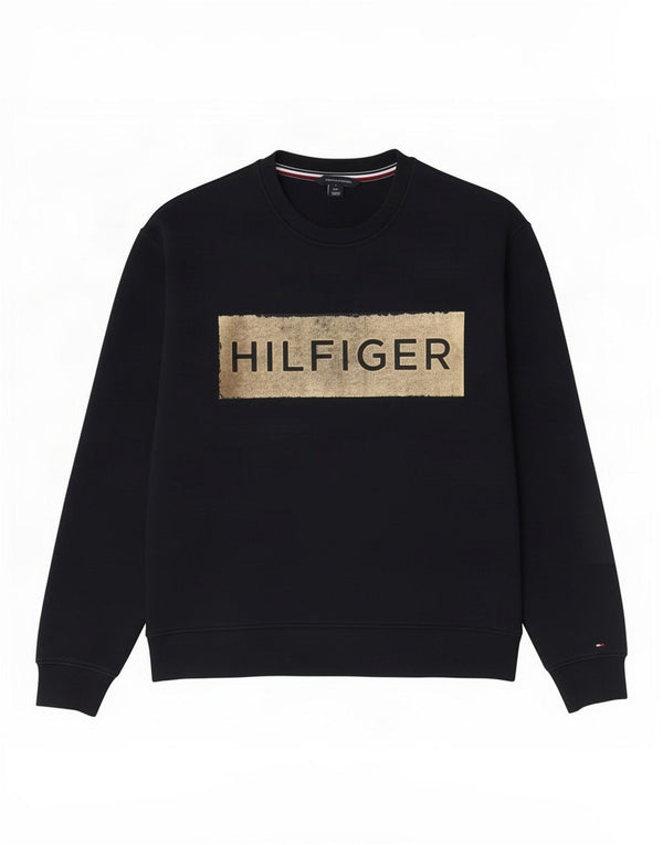 Tommy Hilfiger Boys Sweatshirt Jumper 11-12 år Small Navy Blue