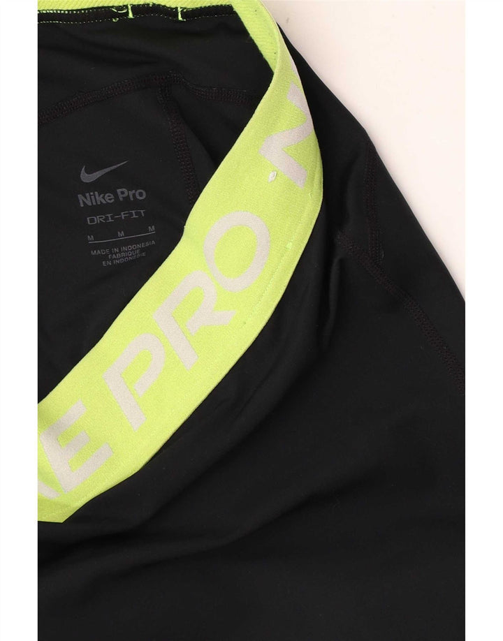 Женские леггинсы Nike Dri Fit UK 12, средние, черные