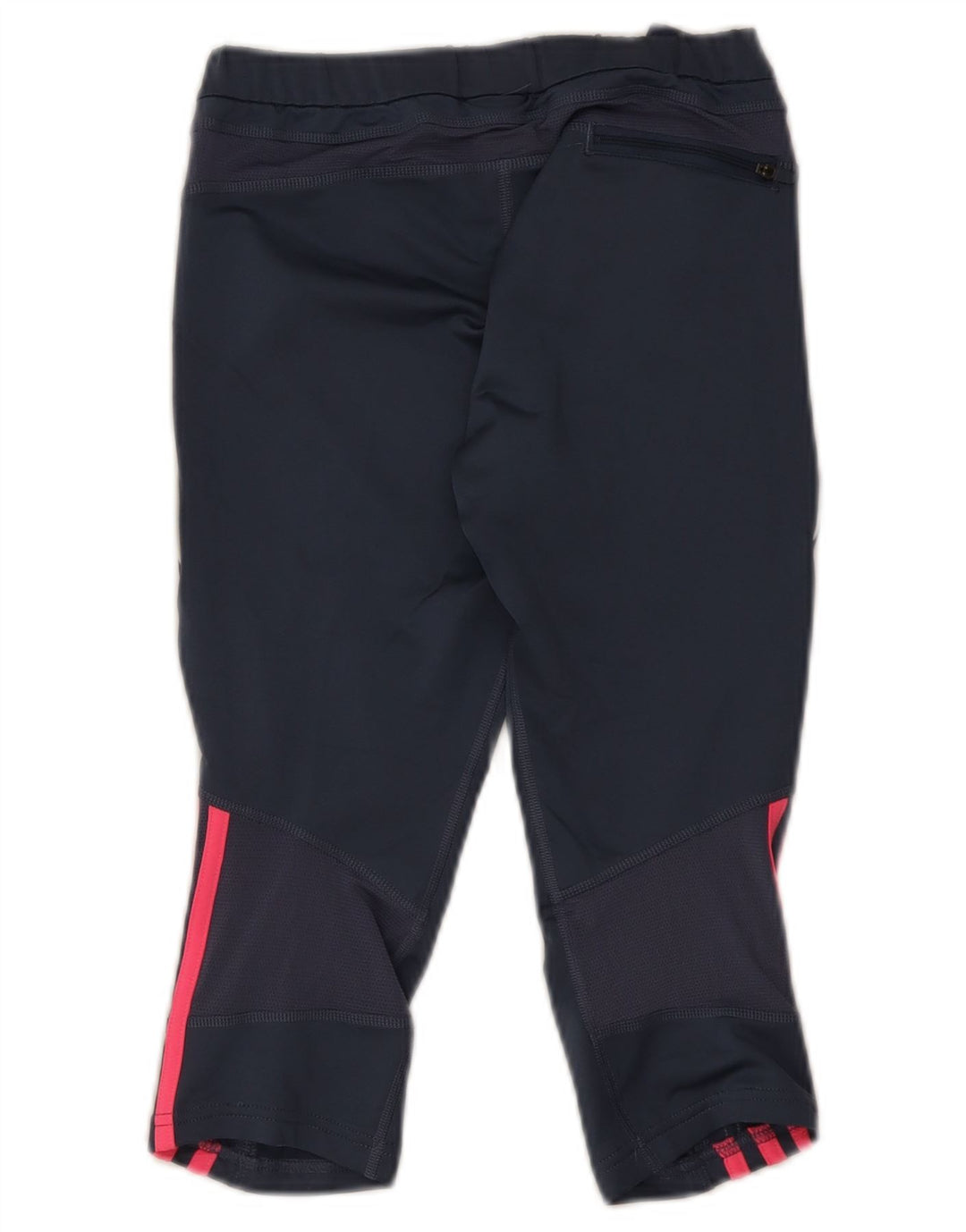 Adidas Women's Response Capri Leggings UK 12 Medio Azul Marino Poliéster