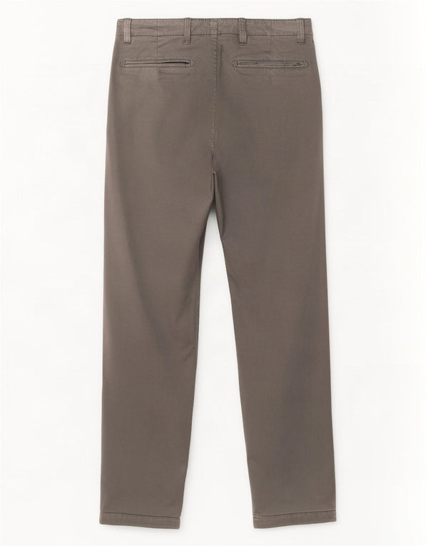 Tommy Hilfiger Pantalones chinos ajustados para hombre W32 L32 Algodón gris
