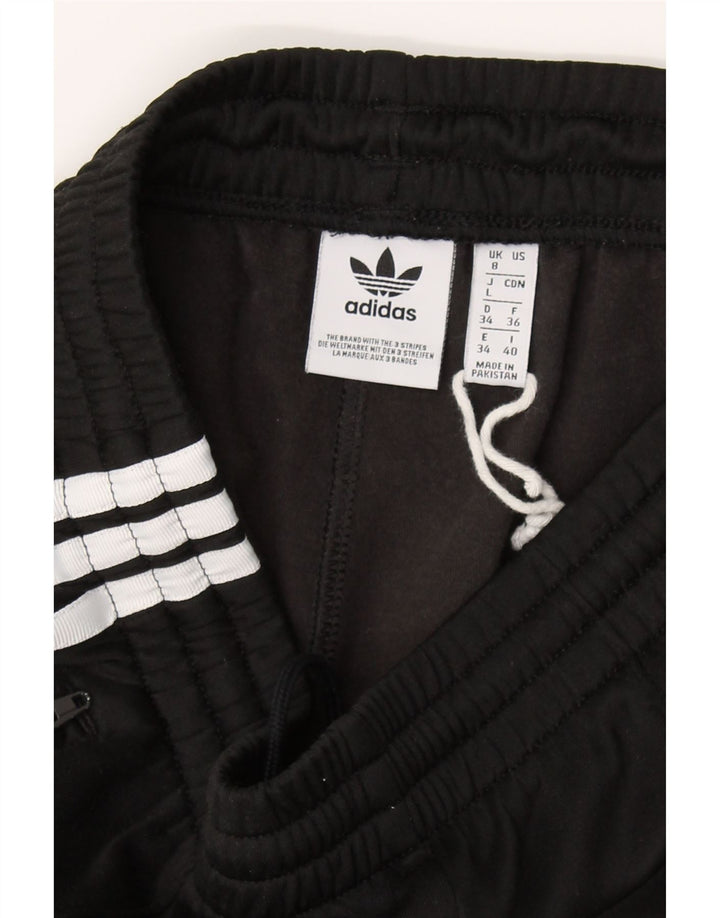 ADIDAS Womens Tracksuit Trousers UK 8 Small  Black Polyester Vintage Adidas and Second-Hand Adidas from Messina Hembry 