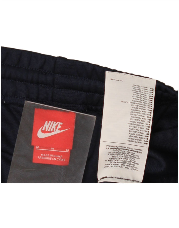 Nike Mens Tracksuit Trousers Medium  Navy Blue Polyester